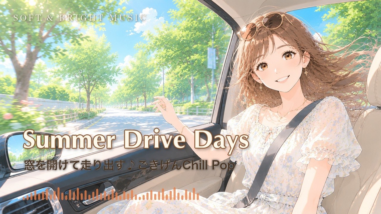 洋楽】夏のドライブが気分を上げる☀️ Summer Drive Days｜ごきげん