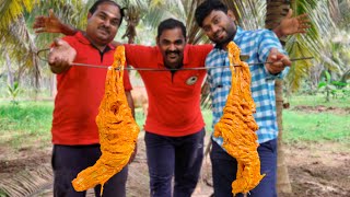 MUTTON RAAN | Full Mutton Leg Raan Recipe Cooking With Eating Challenge Boys | World Food Tube