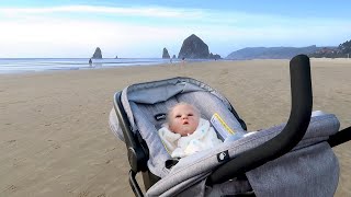 Reborn Baby Doll Going on an Outing to the Beach