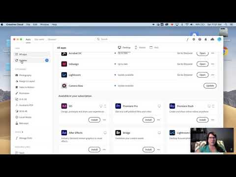 How do I update Adobe Creative Cloud?