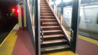 MTA LIRR: Bombardier M7 12-Cars (NIS) departing @ Penn Station on Track 21 heading to West Side Yard