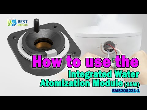 [Output Modules] How to use the Integrated Water Atomization Module (16W) BM52O5221-1?