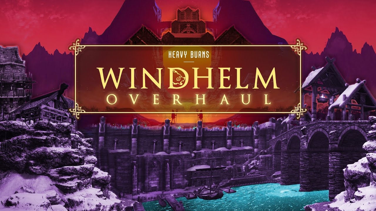 Каким должен был быть Город Королей в Скайриме (трансформация Виндхельма в 2021 году)