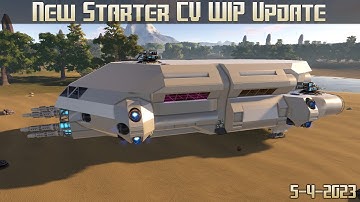 Empyrion Galactic Survival - New Starter CV WIP Update 5/4/2023