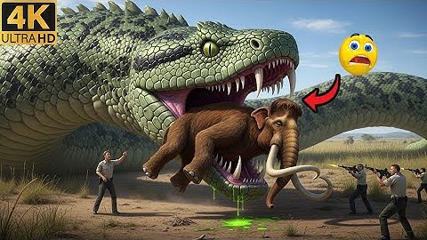 Giant Python Attacks Mammoth | Police to the Rescue