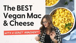 The BEST Dairy Free Mac and Cheese