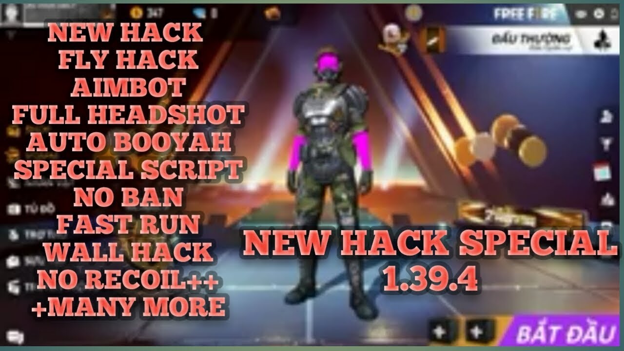 Latest Free Fire Hack 1.39.4 New Mod Apk | Aimbot,No Wall ... - 