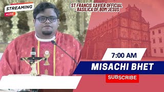7 AM - Konkani Mass| Somar - Sadea Kallachem 30vem Satollem | Basilica of Bom Jesus | 28 Oct 2024