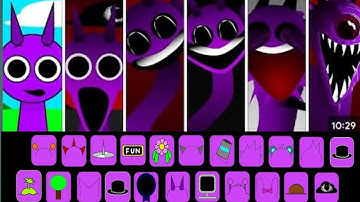 Incredibox - Sprunki but ONLY DURPLE in ( ALL Different Mod )