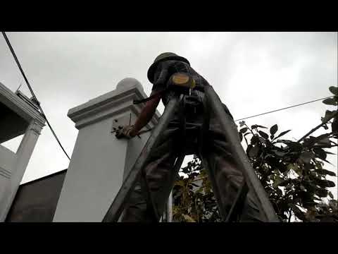 Video cách lắp đặt bản lề trục xoay cho cửa cổng - youtube
