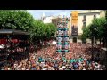 El " 9 de 8 amb un sol enxaneta " dels Castellers de Vilafranca a Mataró  21-7-2013