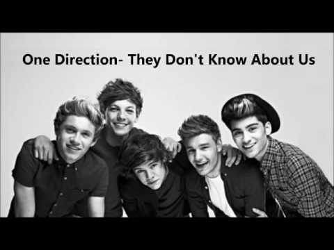 One Direction-They Don't know about us (lyrics+pictures)