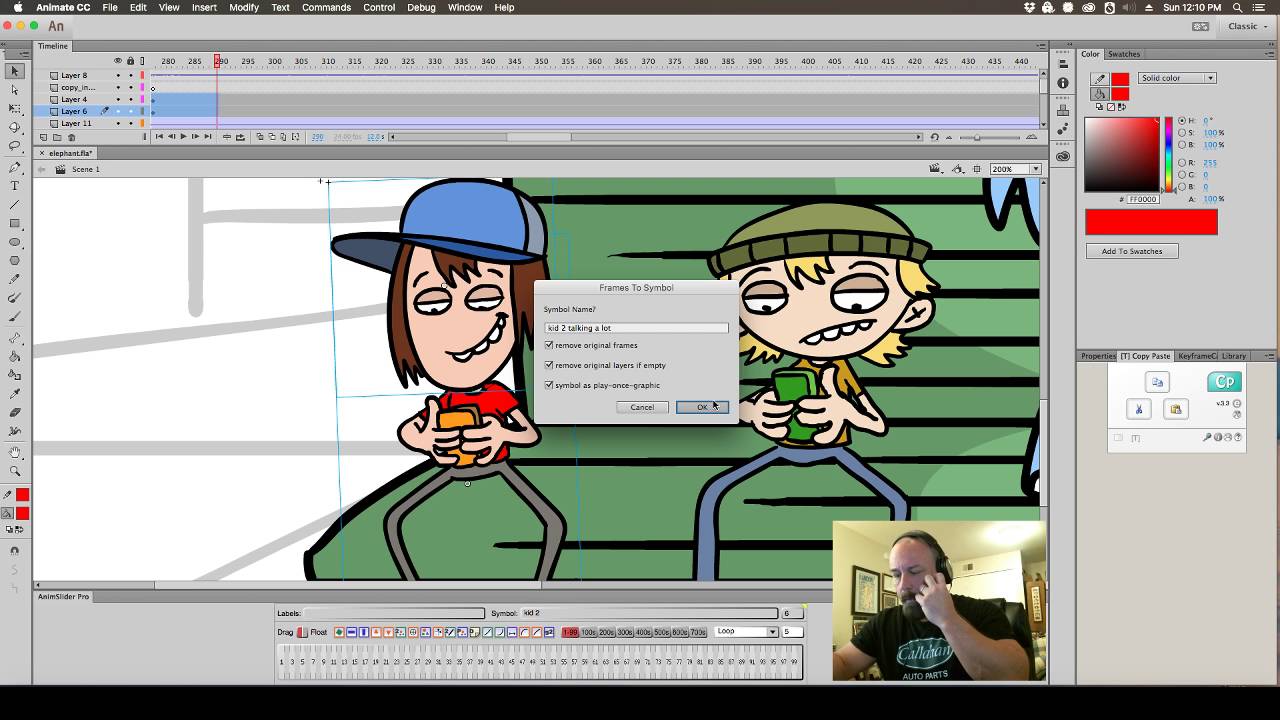 Animating with Mike Milo on Adobe Twitch episode 3