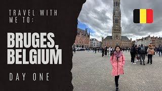 Travel With Me To: Bruges (Brugge) Belgium | Day 1 City Tour