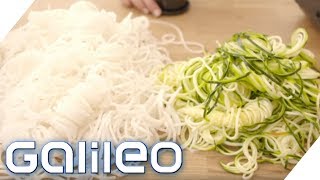 Zoodles: What's in the new pasta | Galileo | ProSieben