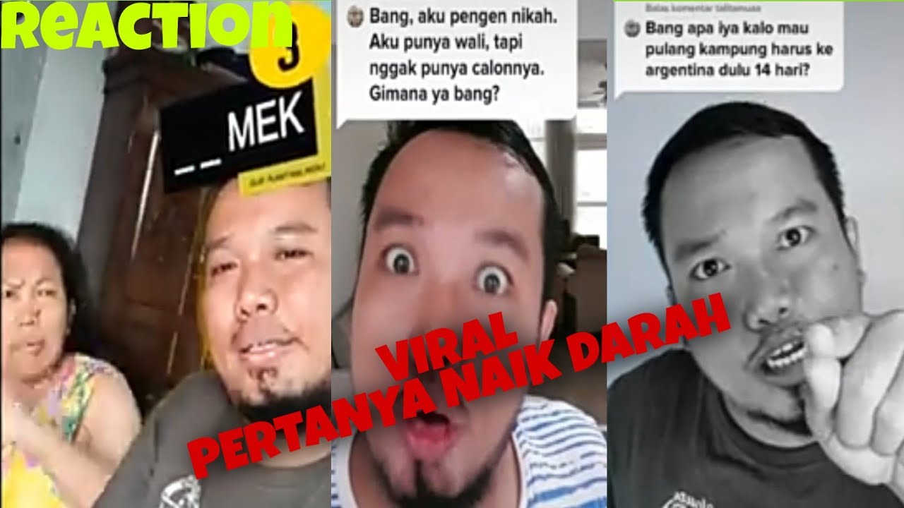 PERTANYAAN KOCAK BIKIN EMOSI (REACT) - YouTube
