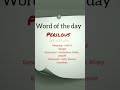 #perilous#meaning#synonyms#antonyms