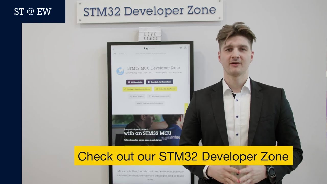 STM32 developer zone - YouTube