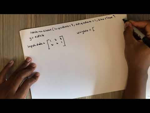 Vídeo: Què és nn lineal a PyTorch?