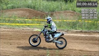 20170924 ラスト1周が本番なRM-Z450 / Practice RM-Z450 at MX408