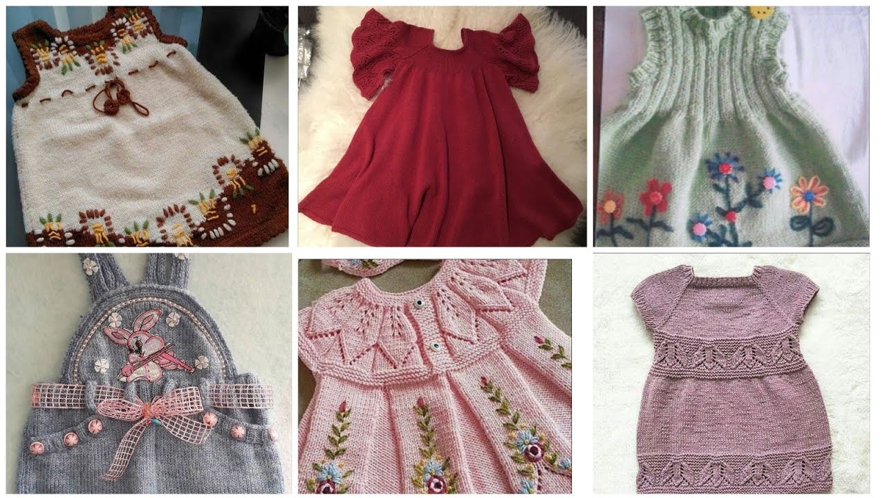 Knitting Baby Dress Baby Knitting Knitting Pattern Easy Knitting