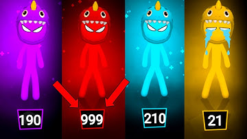 Stickman Party - Tournament Mode 123 4 Players Random - New Update MiniGames Gameplay