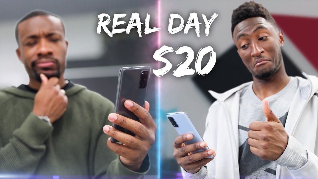 ⁣MKBHD vs ME - Galaxy S20 Real Day in the Life!