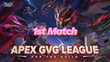 [ROX SEA] APEX GVG LEAGUE - Apex King Tier | INT CRIT WINDHAWK | Ragnarok X: Next Generation