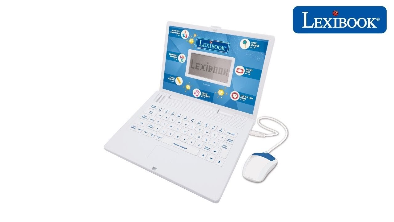 JC598 - Ordinateur éducatif bilingue - Bilingual educational laptop -  Lexibook 