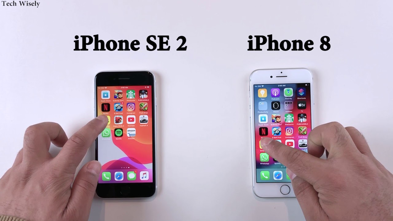 Iphone Se 2 Vs Iphone 6s Speed Test Comparison Youtube