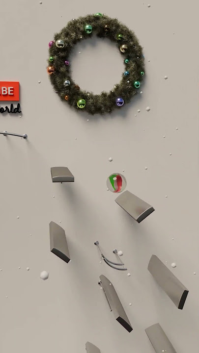 Jingle bells - Marble Music #satisfying #christmas #music