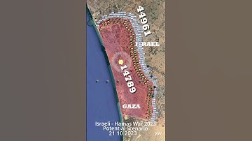 Israeli - Hamas War Animated Map 2023