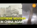 China disasters: Typhoon, flood and tornado