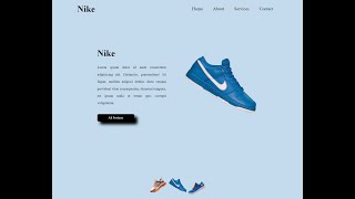How To Create a Colorful  Shoes Website With  HTML | CSS Only