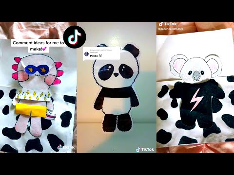 9 Trending TikTok Paper Animal Templates and Tutorials