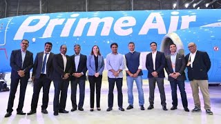 Minister KTR launched Amazon India's Amazon Air, at GMR Aero Technic, Hyderabad.