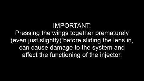 Accuject Backloaded video