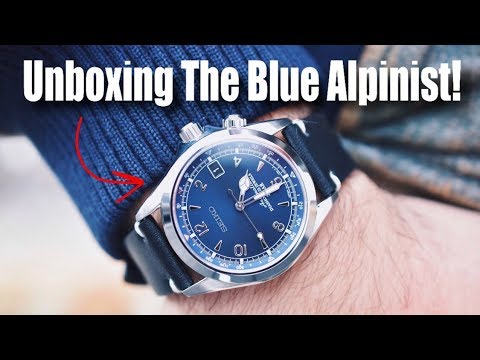 Unboxing The Blue Alpinist! (SPB089 VS. SARB017) - YouTube