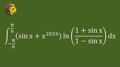 2nd method to evaluate the definite integral using hyperbolic functions (Mis-3231A)