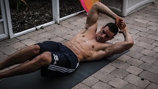 BEACH Abs Workout - Just 5 Minutes of Your Time! - Road to 6 pack | Brendan Meyers