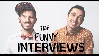 tyler josh being tyler josh tøp funny interviews vines