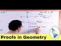 Writing Proofs in Geometry: Fast &amp; Easy Method