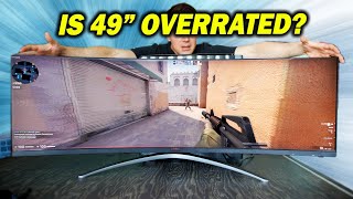 The Pro's and Con's of 49" Ultrawide Gaming (AG49UCX Review)