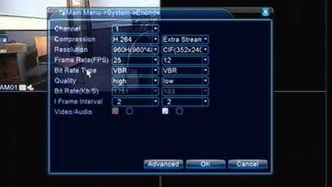 2MT 6000 Series DVR - How to Change Camera Resolution