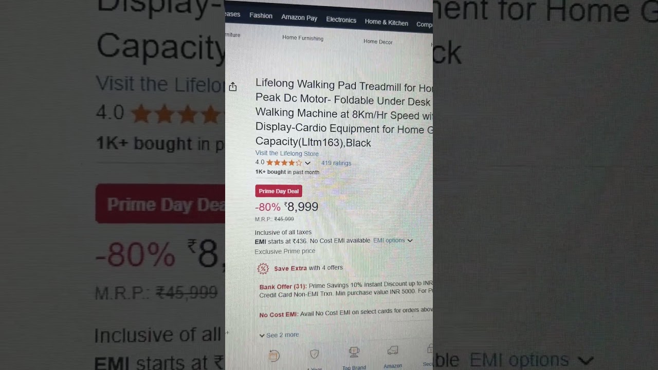 Buy life long walking pad now July 14 - Low price Alert #1