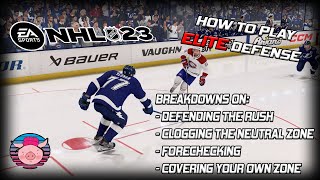 NHL 23 - HOW TO PLAY ELITE DEFENSE