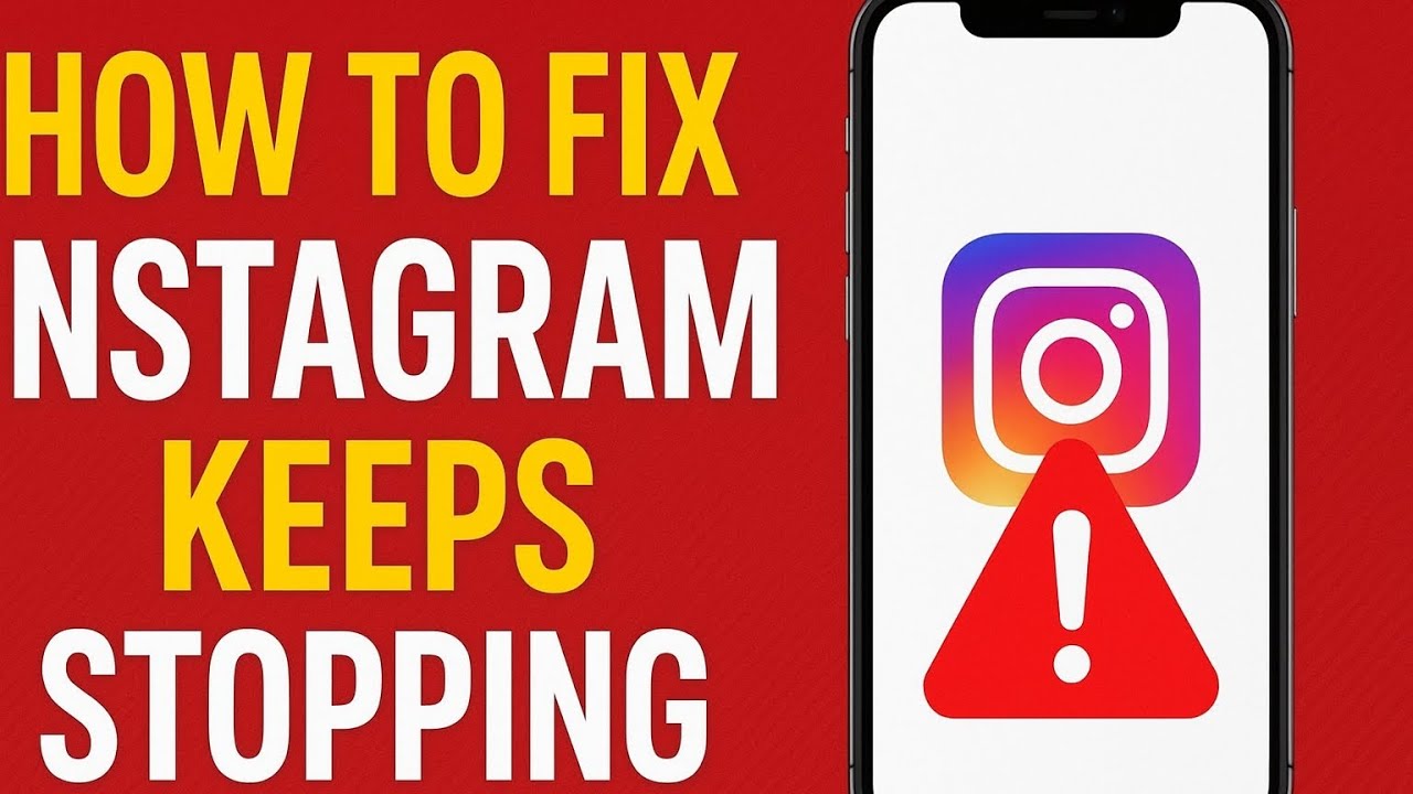 How To Fix Instagram Keeps Stopping Problem | Instagram App Crash ...