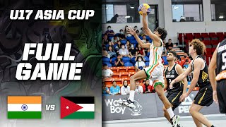 India v Jordan | Men | Full Game | FIBA 3x3 U17 Asia Cup 2022 | 3x3 Basketball