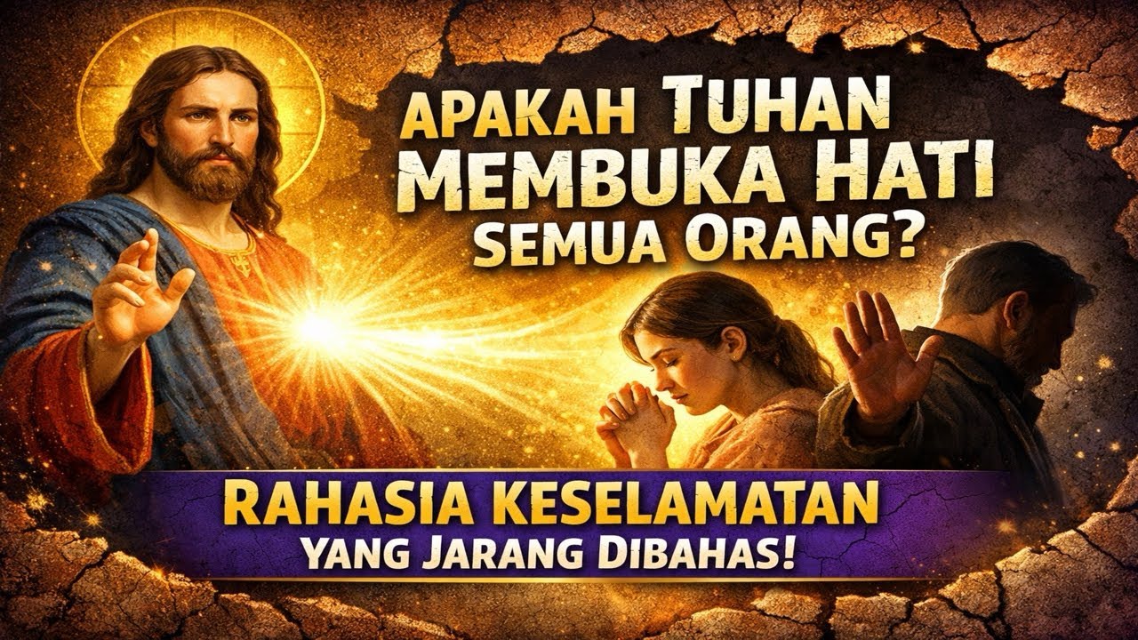 “Apakah Tuhan Membuka Hati Semua Orang? Rahasia Keselamatan yang Jarang Dibahas!”