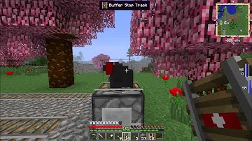 Minecraft FTB Unleashed: Episode 30 - Railcraft Locomotion!